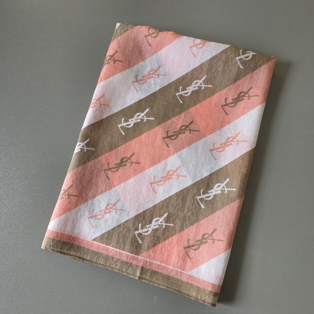 NWOT Yves Saint Laurent Vintage Bandana Scarf